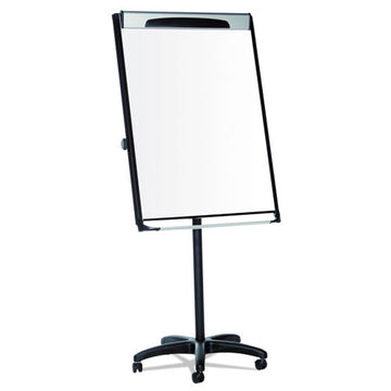 MasterVision® Platinum Mobile Easel, White, 29 X 41, Black Frame freeshipping - TVN Wholesale
